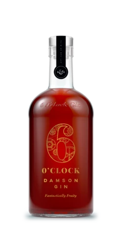6 O&#039;Clock Damson Gin Half Bottle