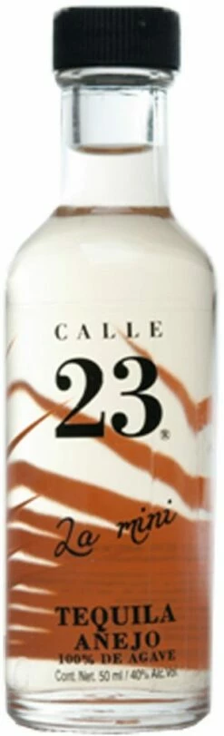 Calle 23 Añejo Tequila 100% Agave Miniature