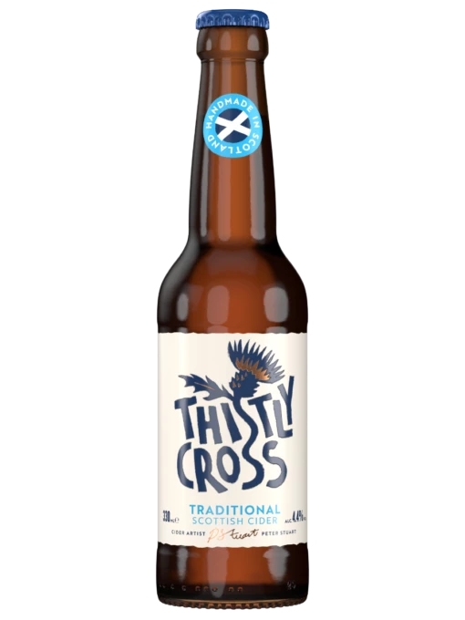 Thistly Cross Traditional Scottish Cider 4.4% (33cl X 12) 2 Thistly Cross Traditional Scottish Cider 4.4% (33cl X 12) -Hot Sale Amathus Drinks Store bbtct thistly cross traditional scottish cider