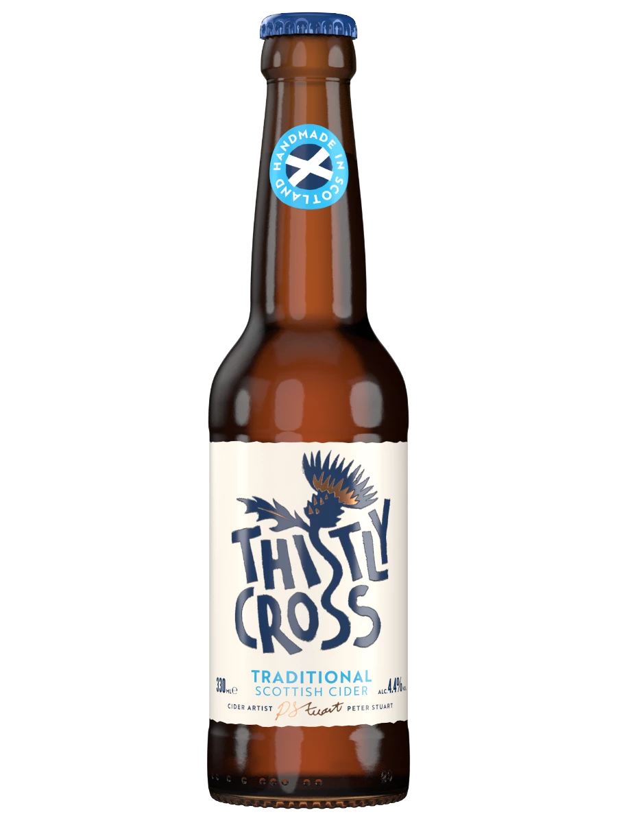 Thistly Cross Traditional Scottish Cider 4.4% (33cl X 12) 3 Thistly Cross Traditional Scottish Cider 4.4% (33cl X 12)