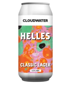 Cloudwater Helles Classic Lager 4.5% (44cl X 24)