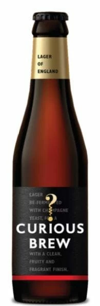 Curious Brew Brut Lager 4.7% (33cl X 12)