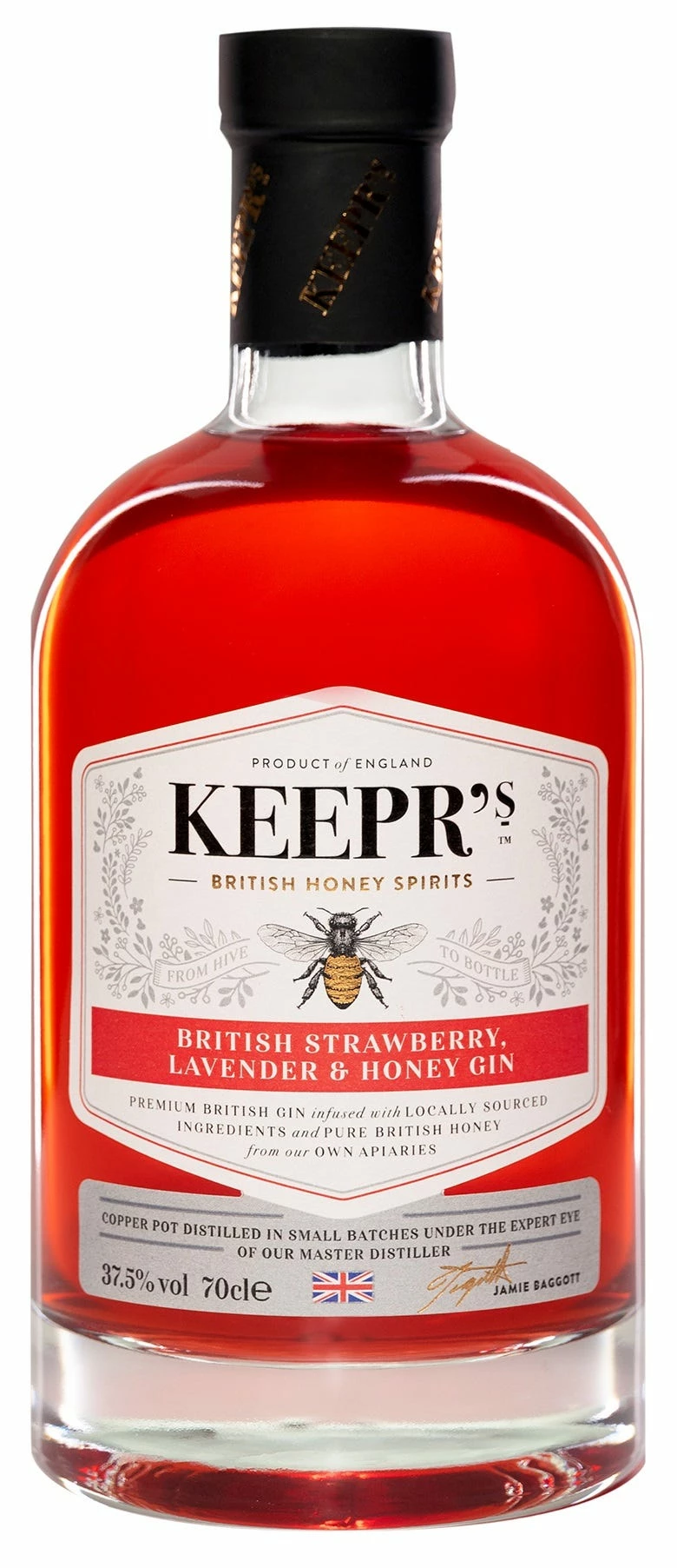 Keepr's Strawberry And Lavender Gin 3 Keepr's Strawberry And Lavender Gin