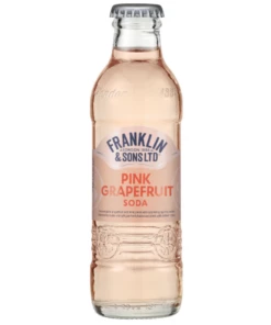 Franklin & Sons Pink Grapefruit & Lime Soda (20cl X 24)
