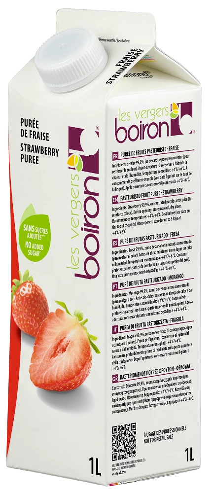 Boiron Ambient Strawberry Purée 3 Boiron Ambient Strawberry Purée