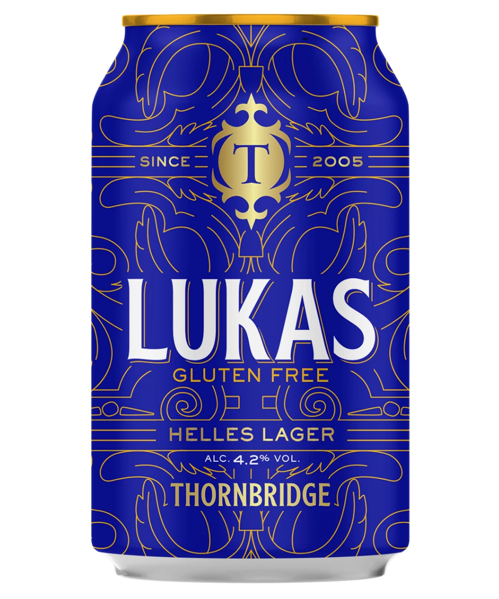 Thornbridge Lukas Helles Lager Gluten Free 4.2% (33cl X 12) 3 Thornbridge Lukas Helles Lager Gluten Free 4.2% (33cl X 12)